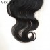 4x4 Body Wave Brazilian Virgin Hair Silk Base Closure,Free/Middle/3 Part Silk Top Closure